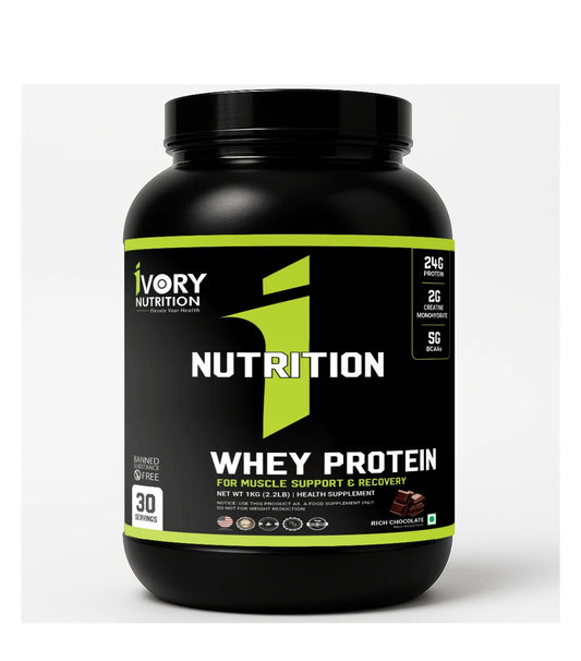 Whey Protein – 1kg (Rich Chocolate)