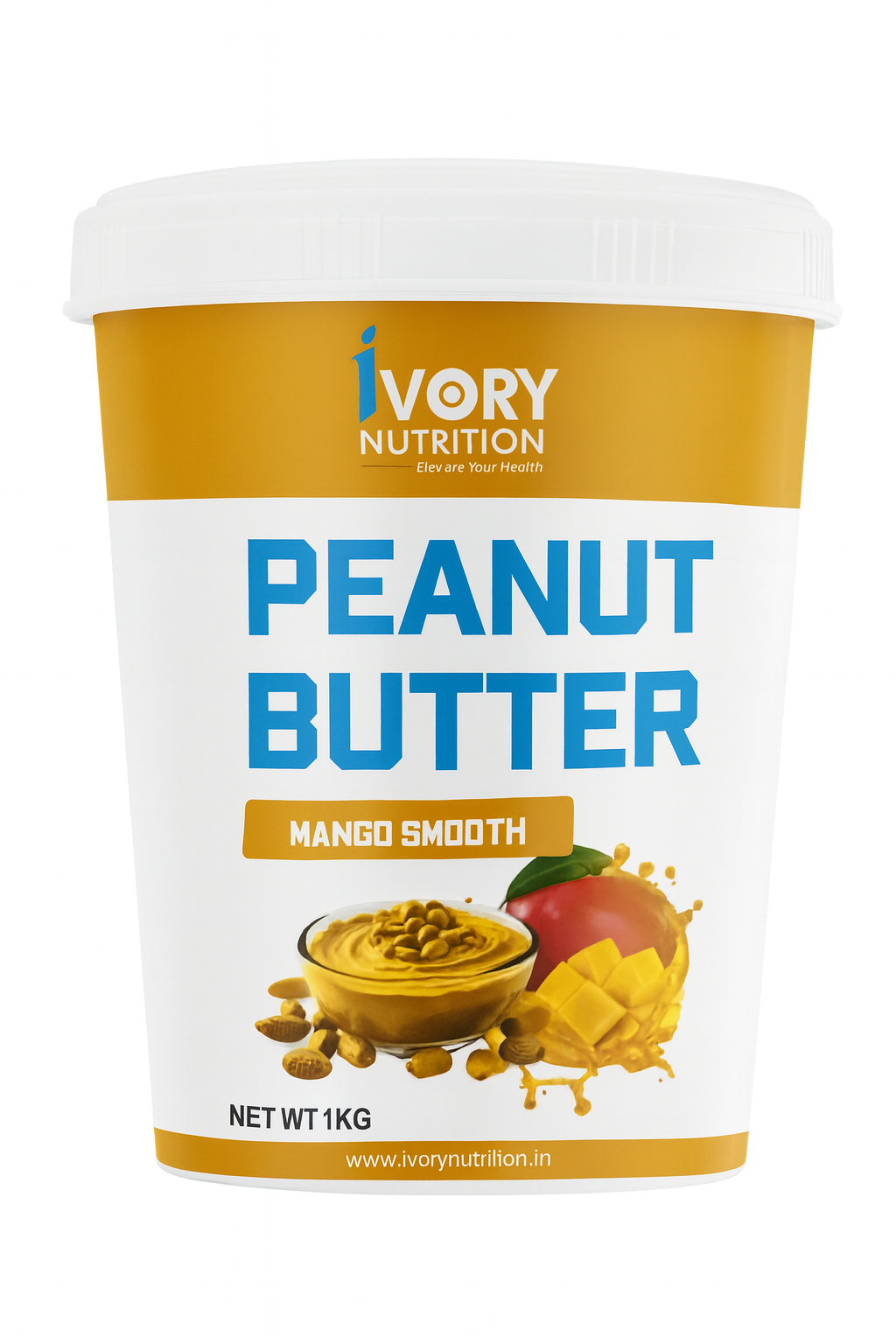 MANGO SMOOTH PEANUT BUTTER 1KG